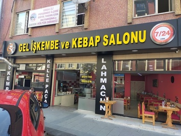 Gel işkembe ve kebap salonu restoran